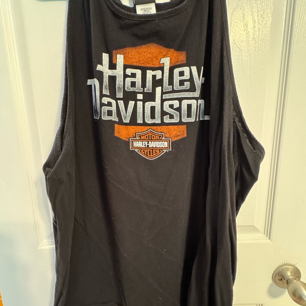 Harley-Davidson Black Tank Top